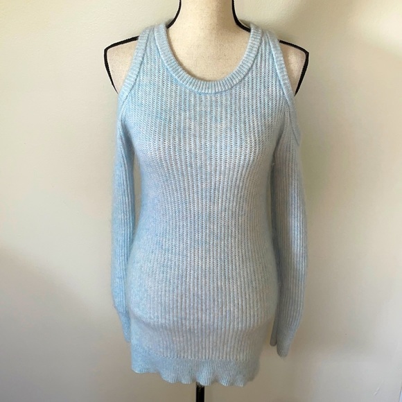 Michael Kors 100% cashmere open shoulders sweater - Picture 2 of 10